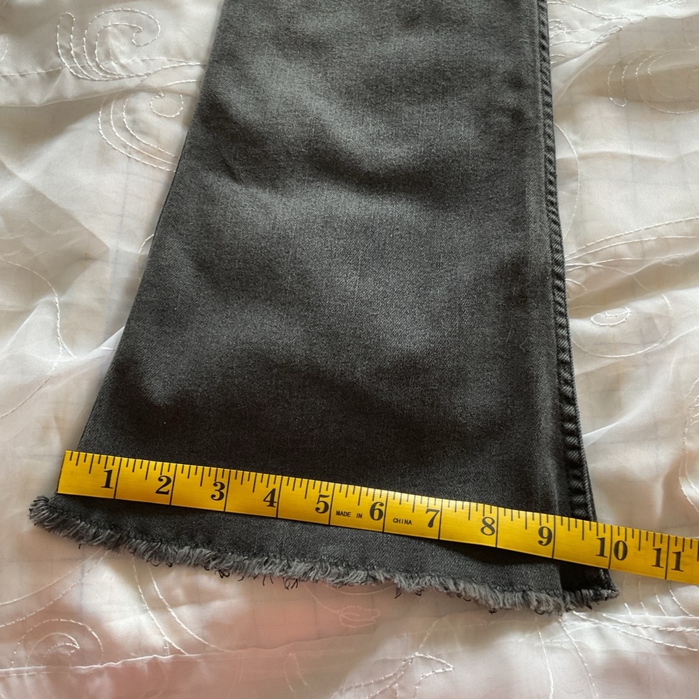 Hollister California Black Bell Bottom 3R (W26 L 33) Distressed Jeans - Picture 9 of 10